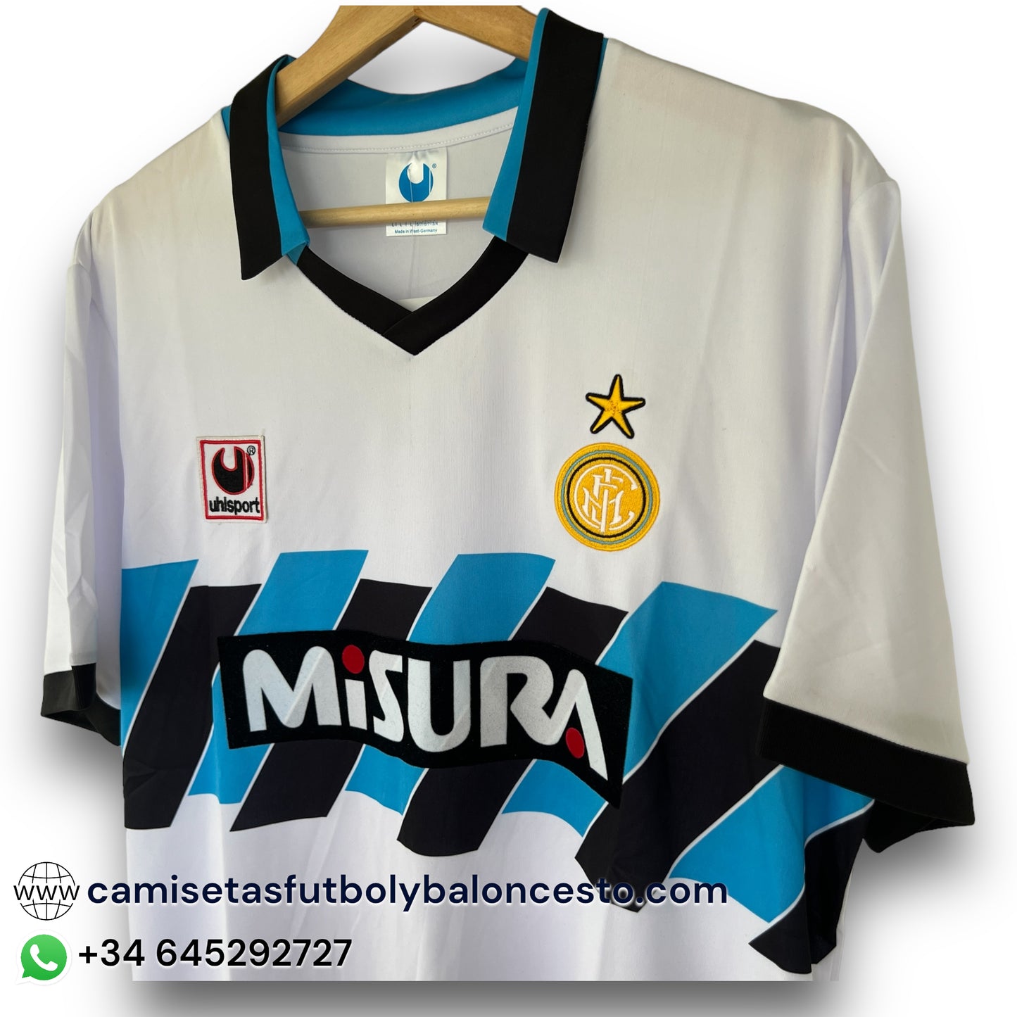 Camiseta Inter de Milán 1990-1991 Visitante