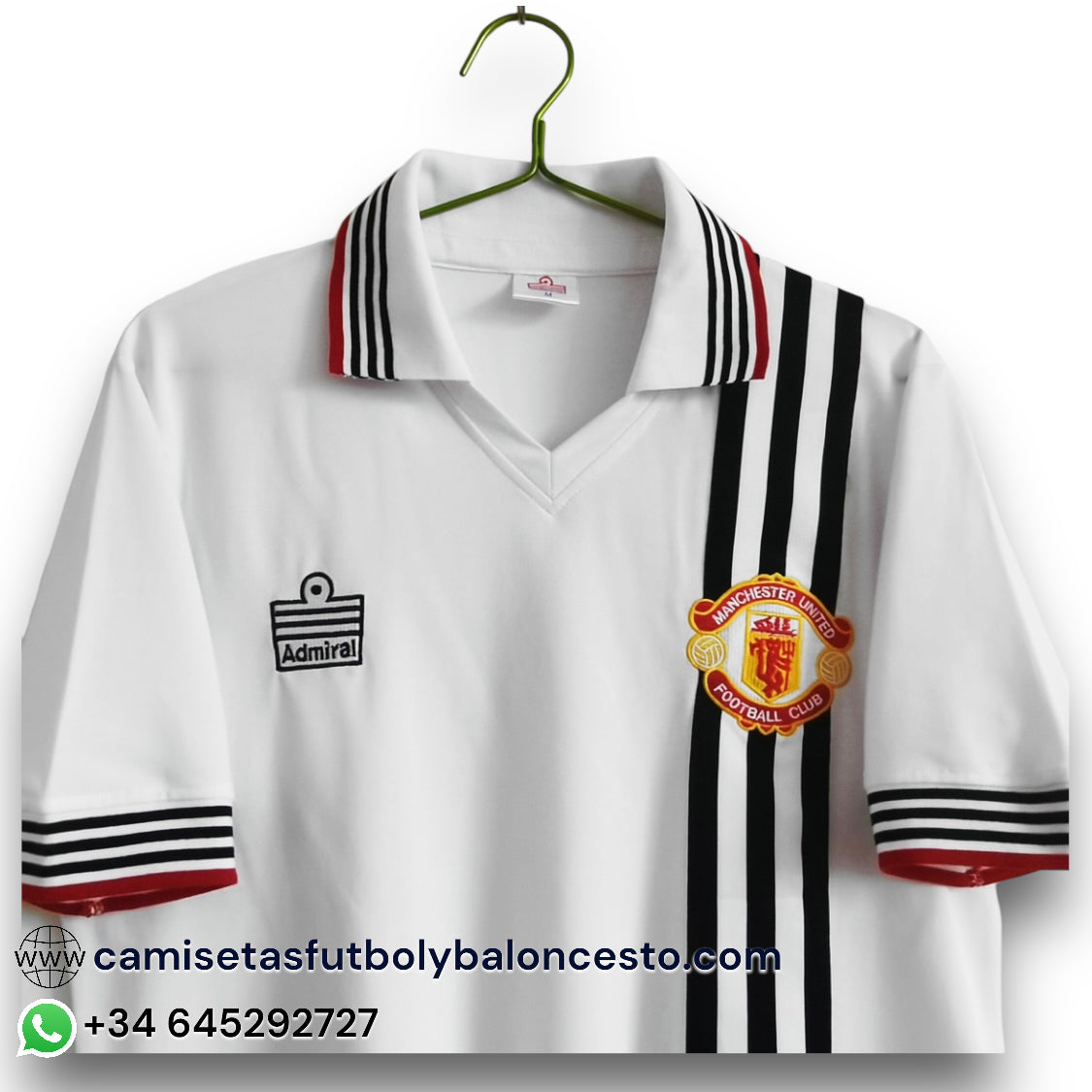 Camiseta Manchester United 1975-1980 Visitante