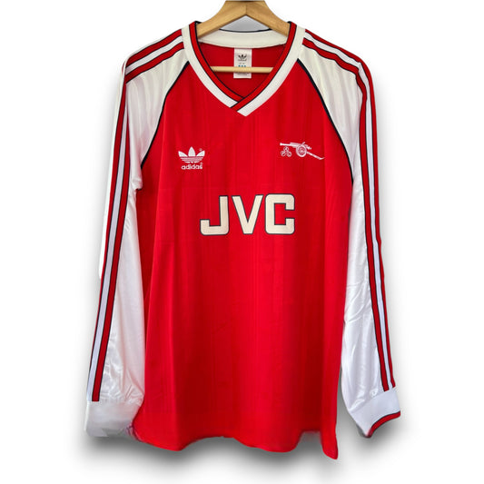 Camiseta Arsenal 1988-1989 Local Manga Larga