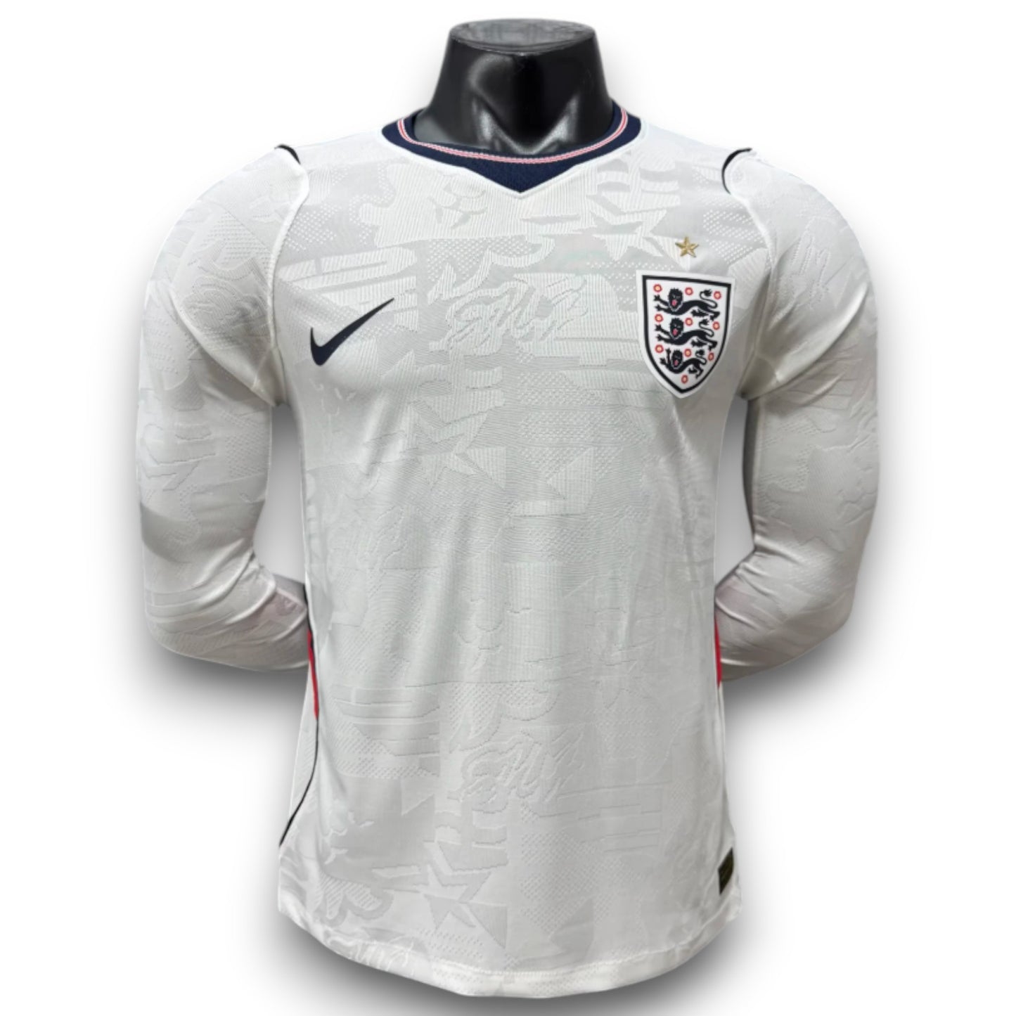 Camiseta Inglaterra 2026-2027 Local Manga Larga - Version Pro Player