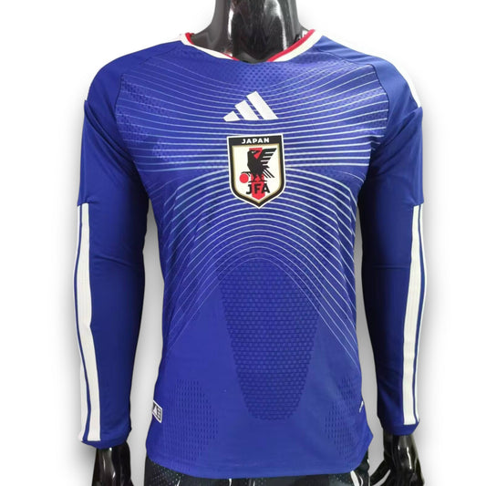 Camiseta Japon 2025-2026 Local Manga Larga - Version Pro Player