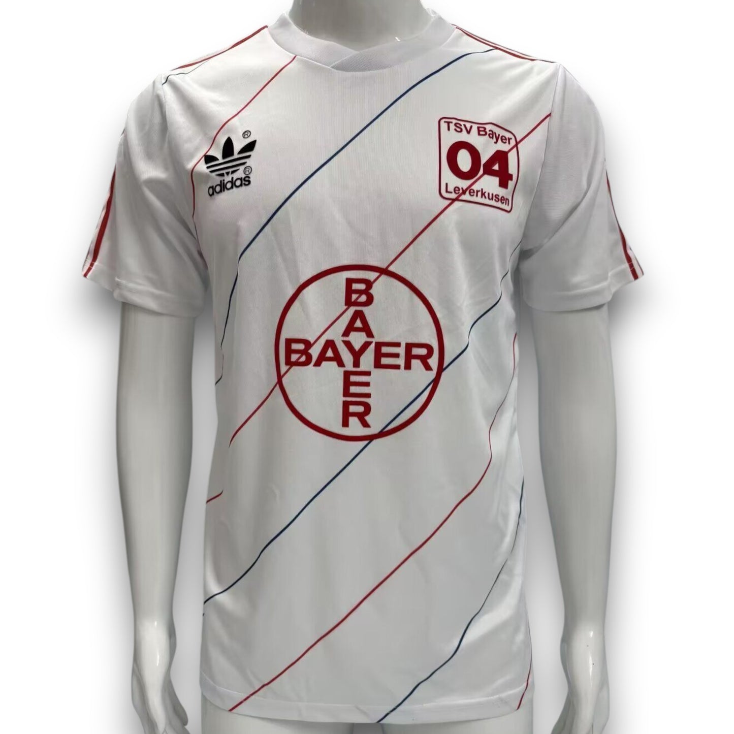 Camiseta Bayer Leverkusen 1987-1988 Visitante