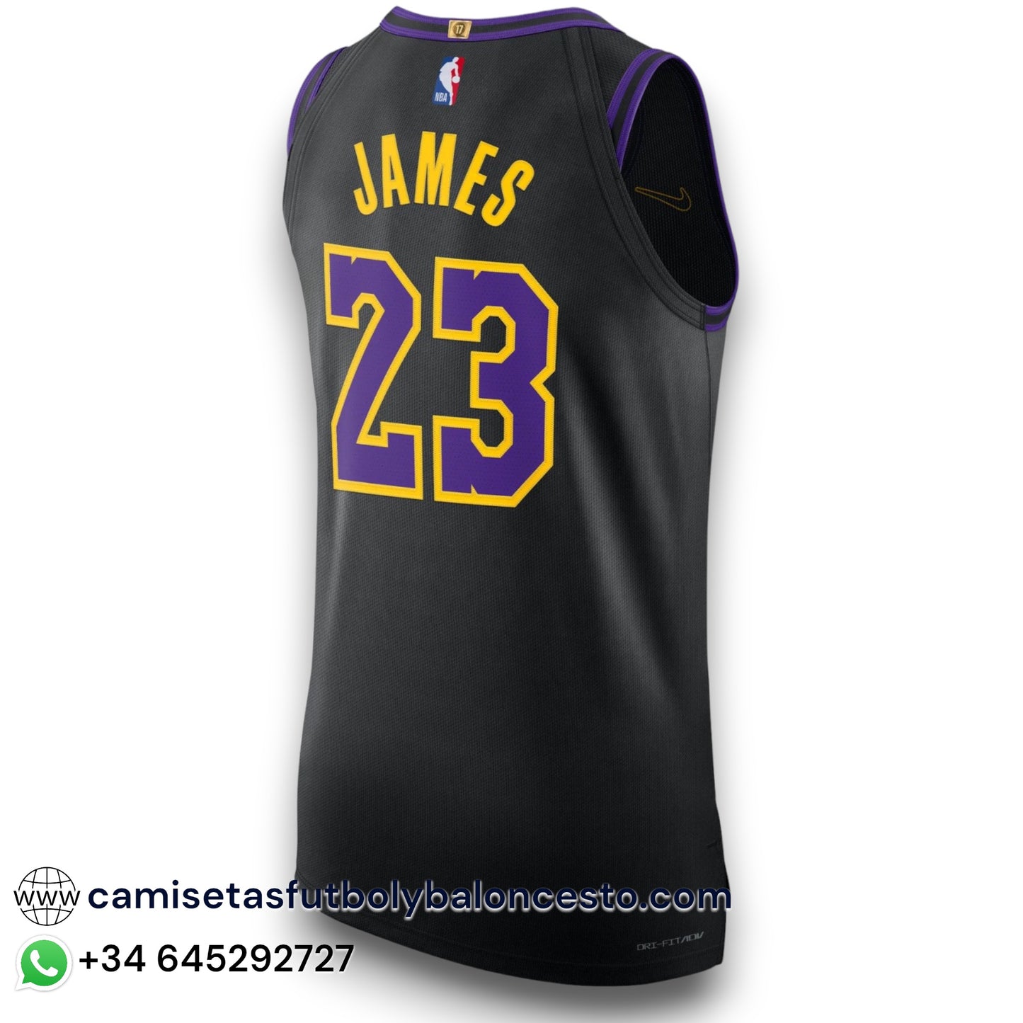 Camiseta Los Angeles Lakers City Edition 2023-2024