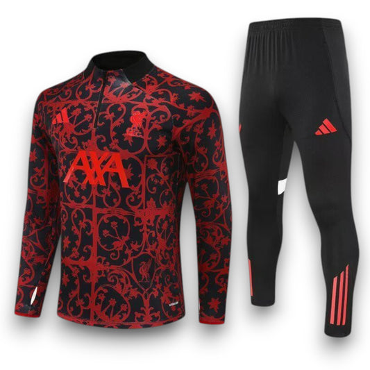 Chándal LVP 2025-2026 Black/Red - Entrenamiento