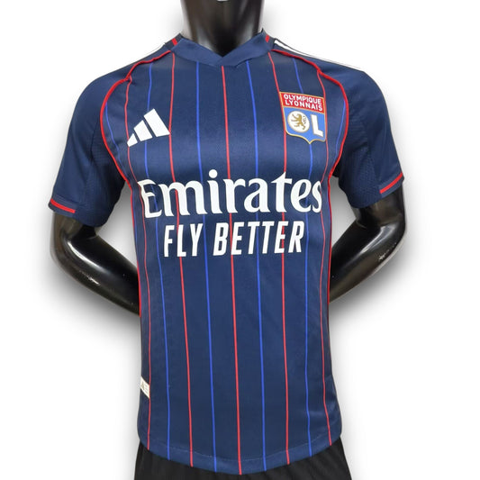 Camiseta Olympique Lyon 2025-2026 Visitante - Version Pro Player