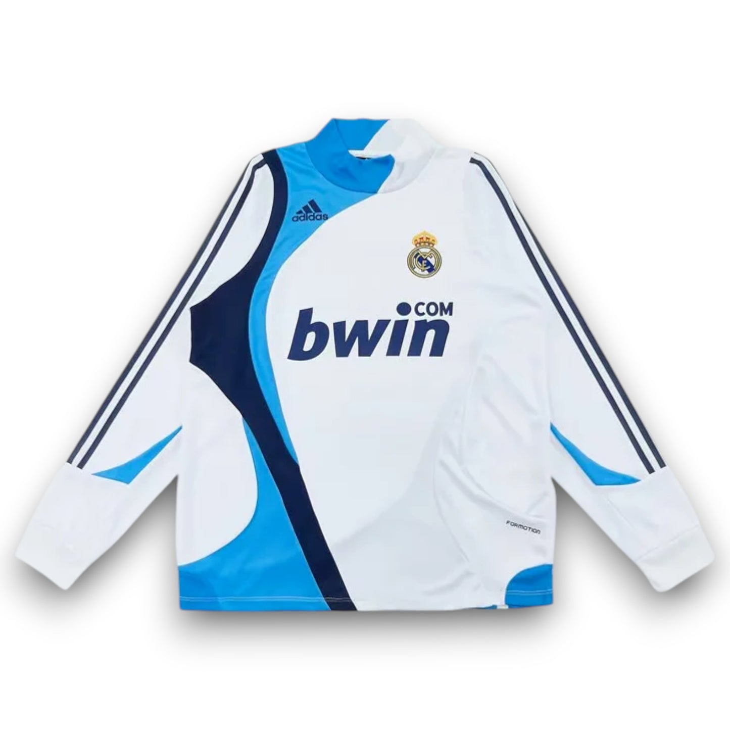 Sudadera Real Madrid 2007-2008 Local Sudadera Adulto