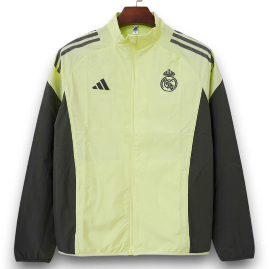 Chaqueta Real Madrid 2025-2026 - Cortavientos Verde