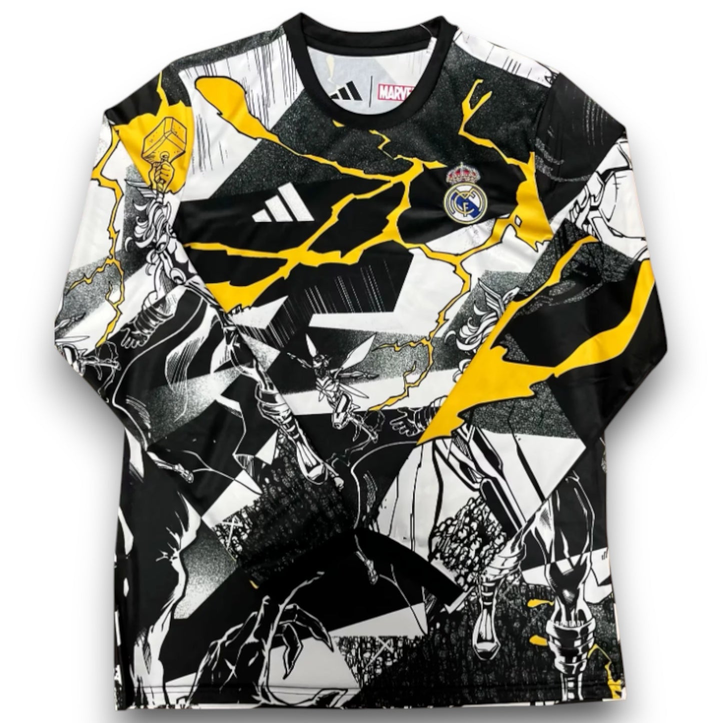 Camiseta Real Madrid x Marvel 2025-2026 Manga Larga