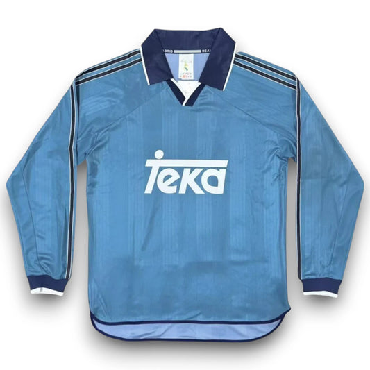 Camiseta Real Madrid 1999-00 Visitante Manga Larga