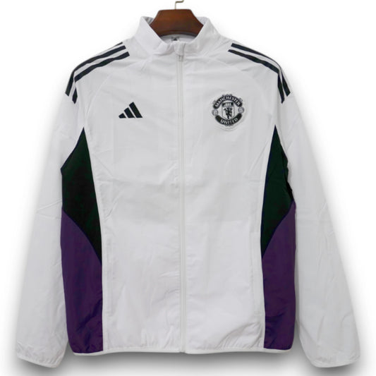 Chaqueta Manchester United 2025-2026 Cortavientos White