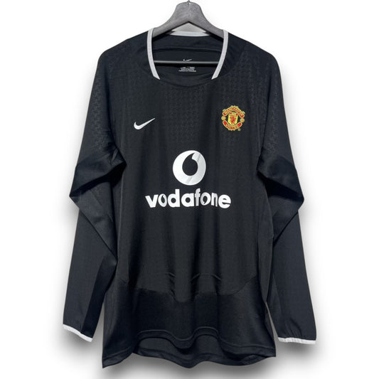 Camiseta Manchester United 2003-2004 Visitante - Manga Larga