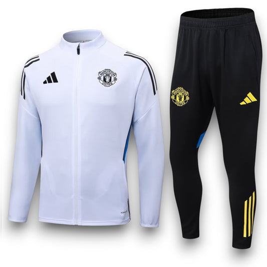 Chándal Manchester United 2025-2026 - Cremallera White