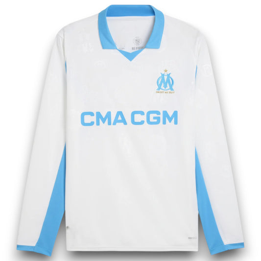 Camiseta Marsella 2025-2026 Local Manga Larga