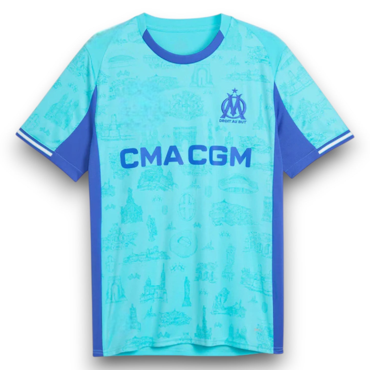 Camiseta Olympique Marsella 2025-2026 Portero Cuarta