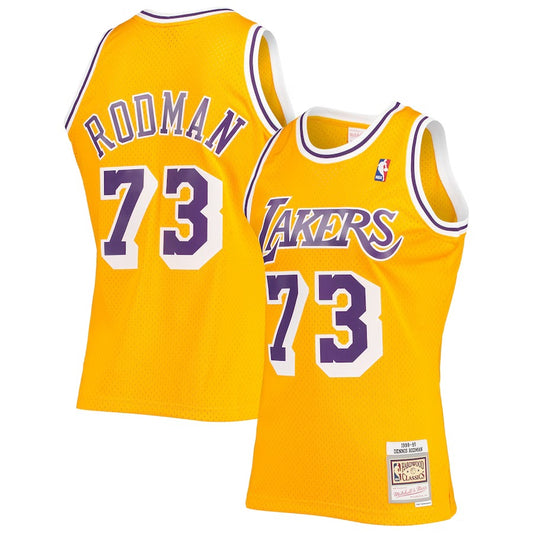 Camiseta Lakers Dennis Rodman - Mitchell & Ness