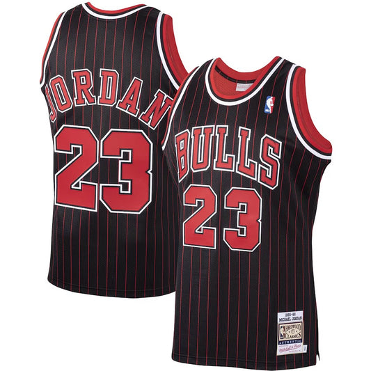 Camiseta Chicago Bulls Jordan - Mitchell & Ness- Stripe