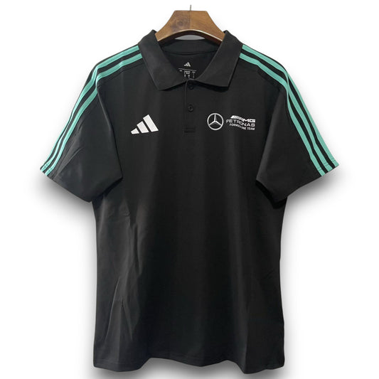 Polo equipo Mercedes 2025 Black