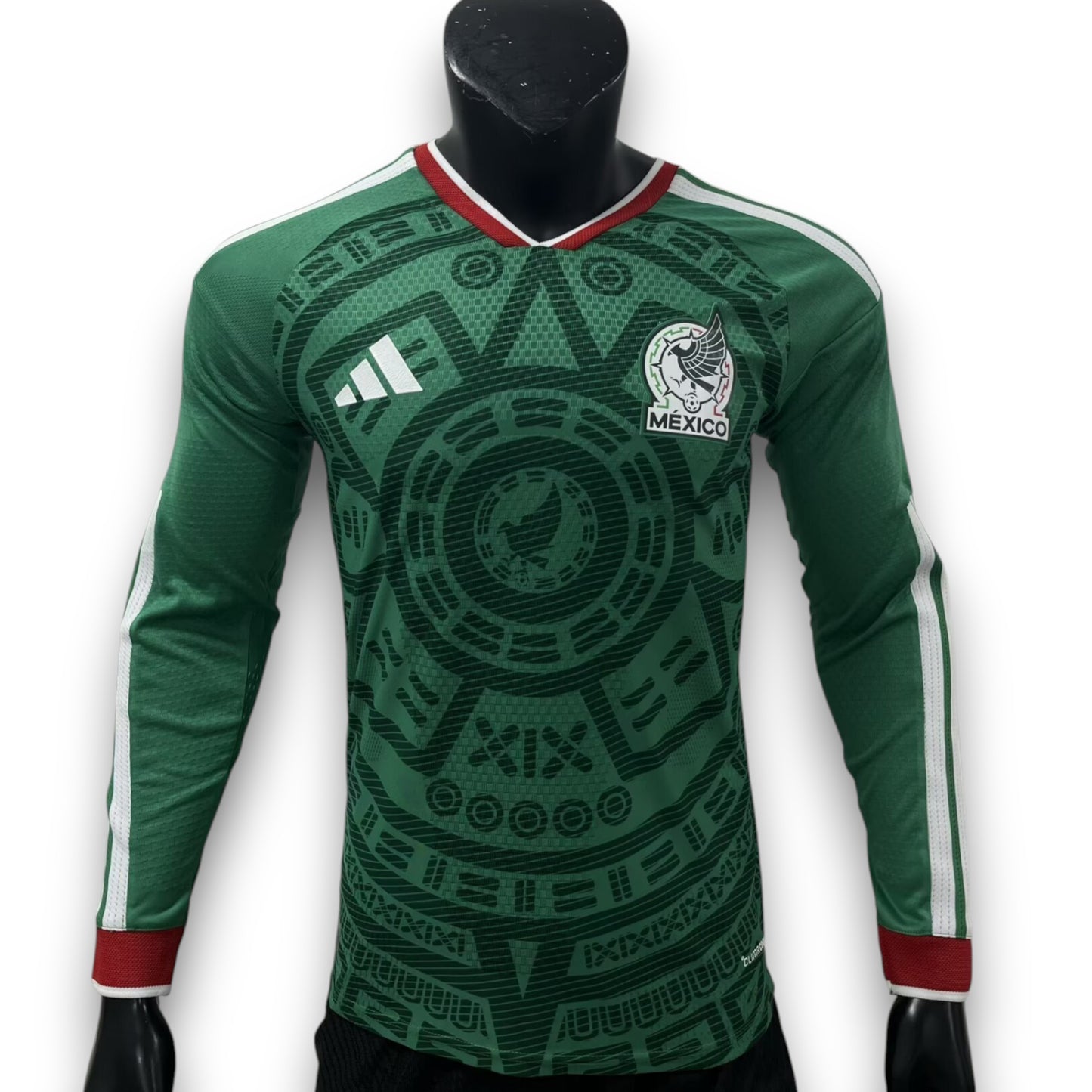Camiseta México 2025-2026 Local Manga Larga - Version Pro Player