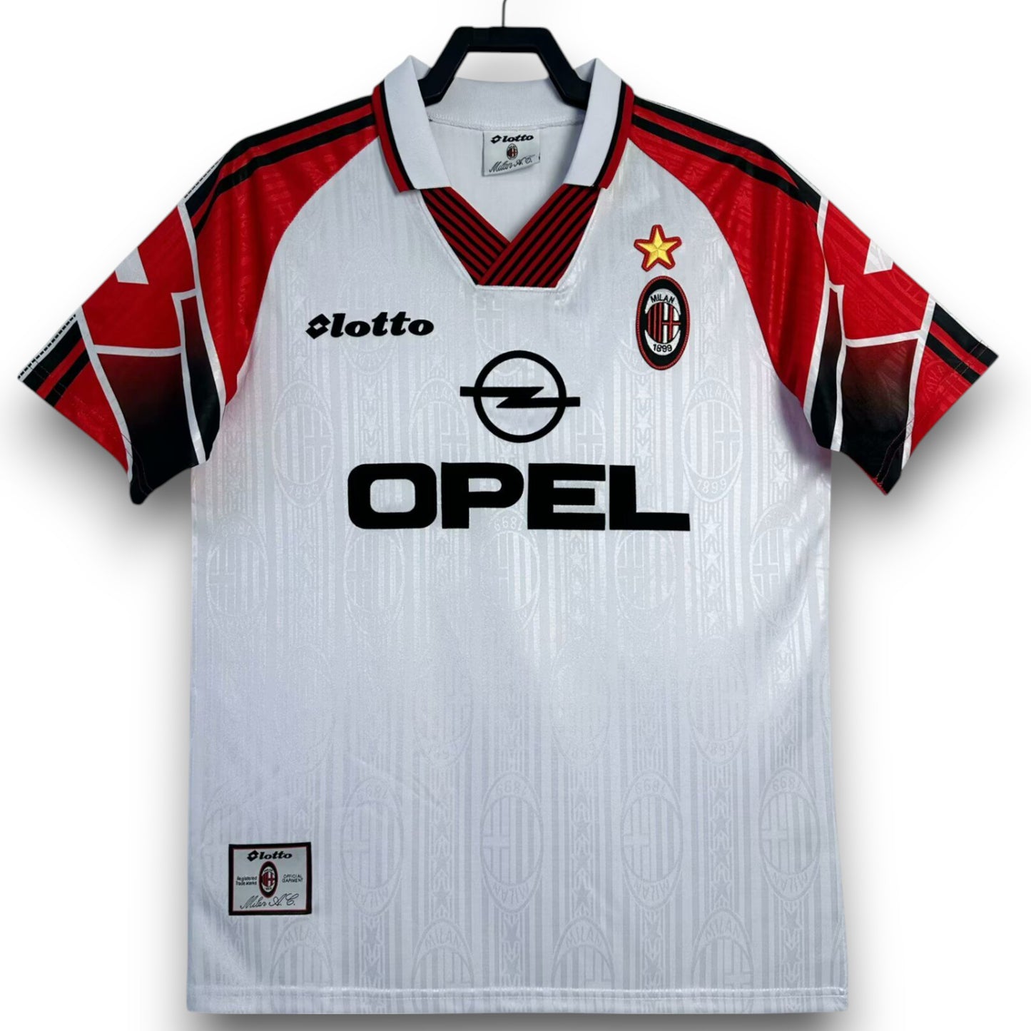 Camiseta AC Milan 1997-1998 Visitante Especial