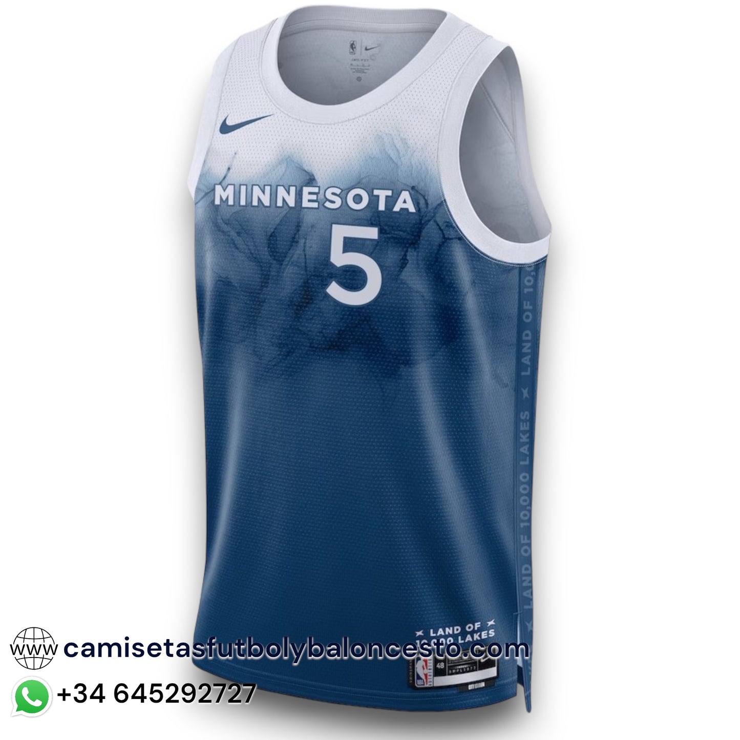 Camiseta Minnesota Timberwolves City Edition 2023-2024