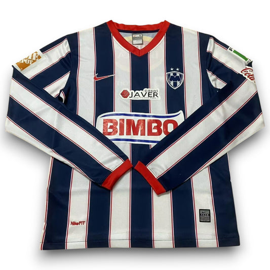 Camiseta Monterrey 2009-2010 Local Manga Larga