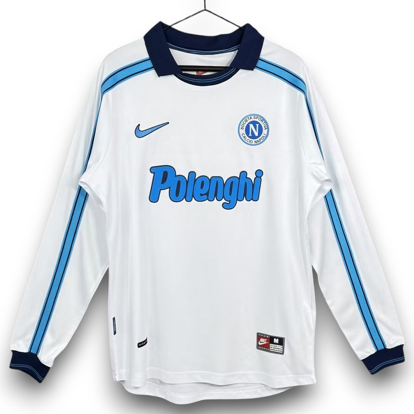 Camiseta Nápoles 1998-1999 Visitante - Manga Larga