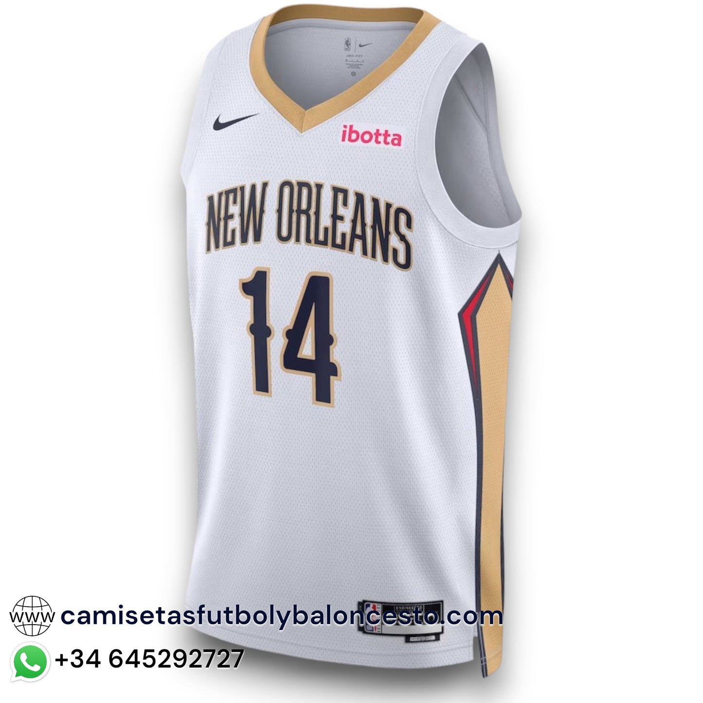 Camiseta New Orleans Pelicans Association 2023-2024