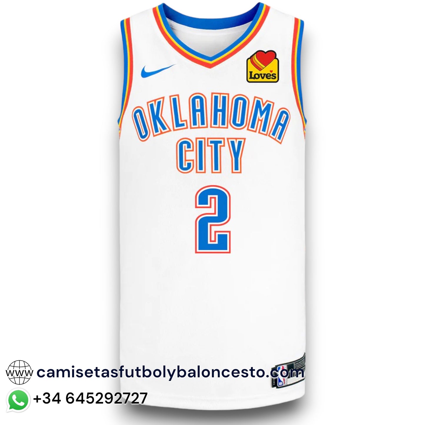 Camiseta Oklahoma City Thunder Association 2023-2024