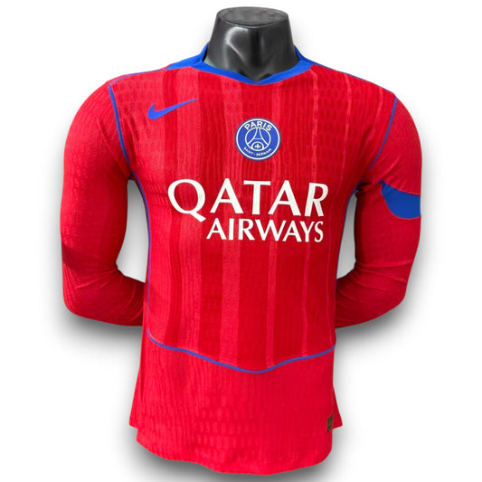 Camiseta Paris 2025-2026 Alternativa Manga Larga - Versión Pro Player