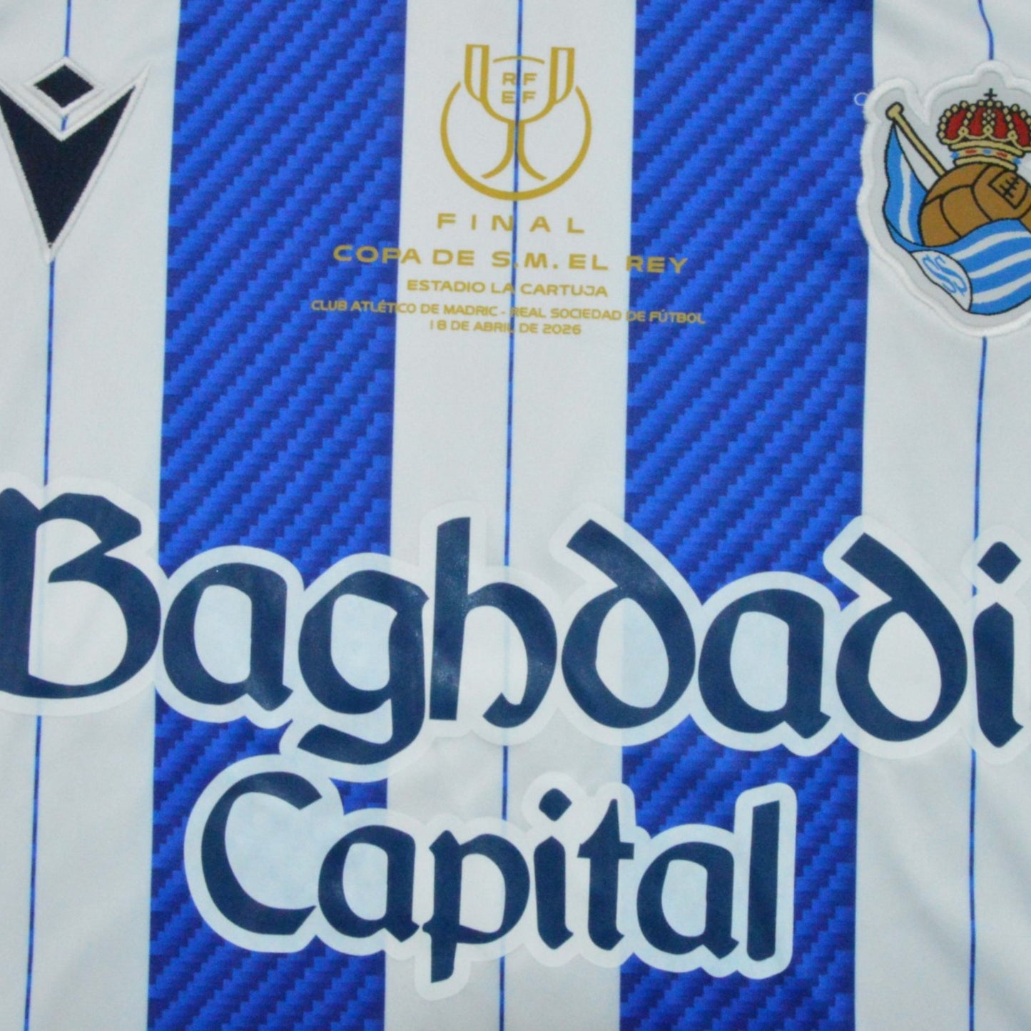 Camiseta Real Sociedad 2025-2026 Final Copa del Rey
