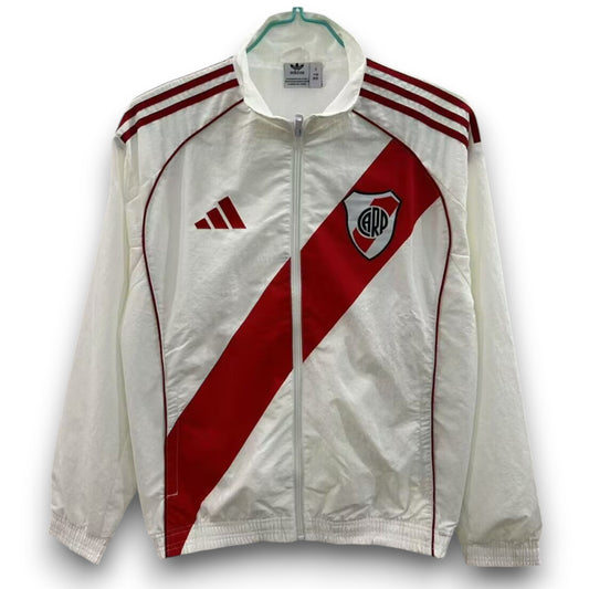 Chaqueta River Plate Blanca - Cortavientos