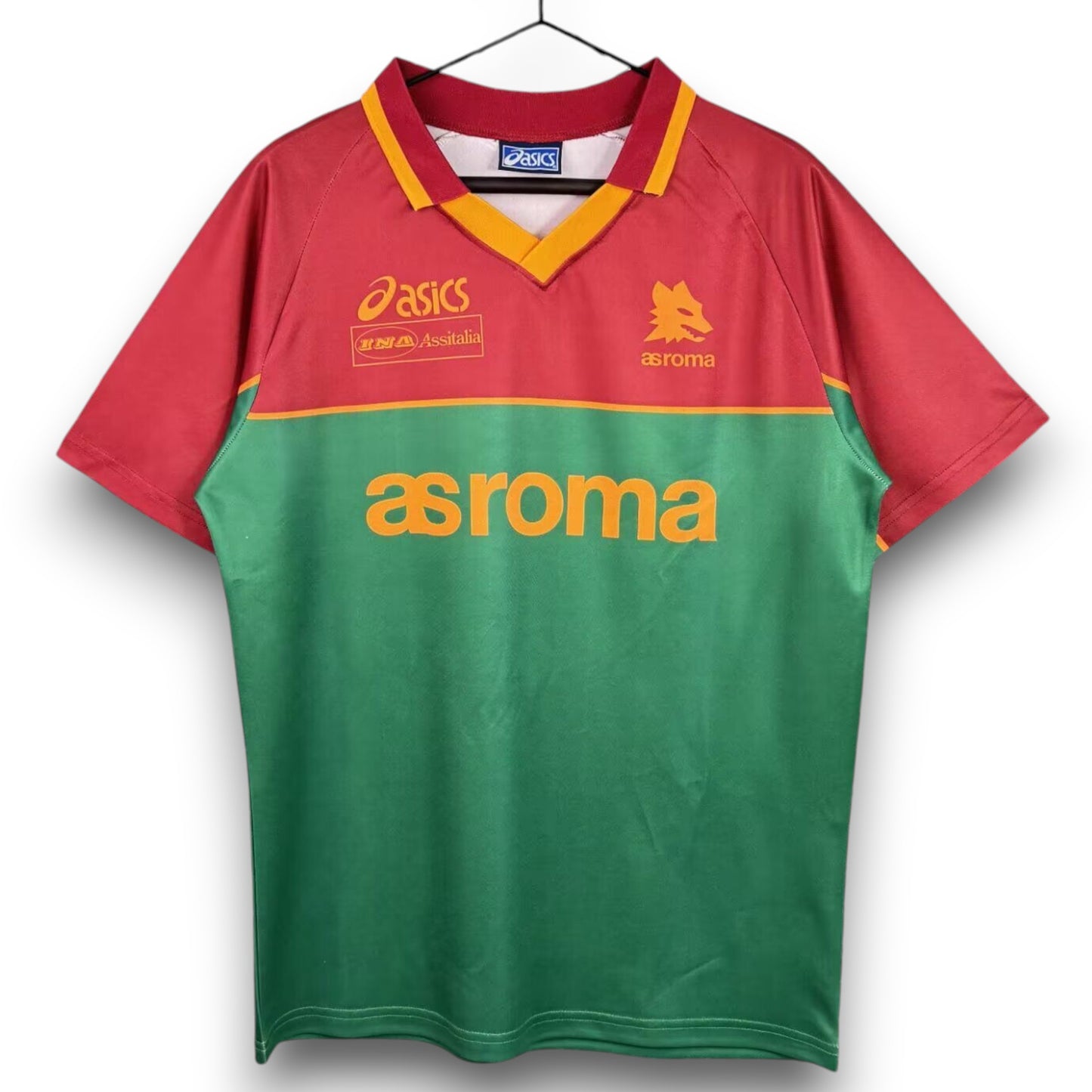Camiseta AS Roma 1995-1996 Prepartido