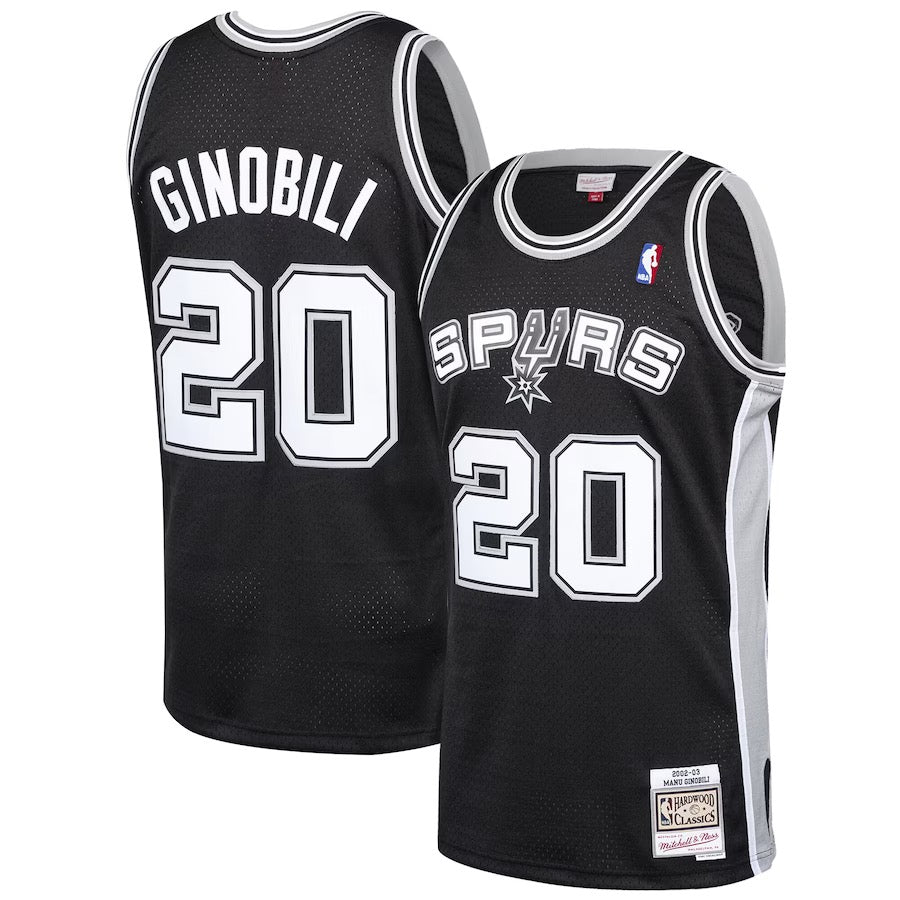 Camiseta San Antonio Spurs Manu Ginobili - Mitchell & Ness-