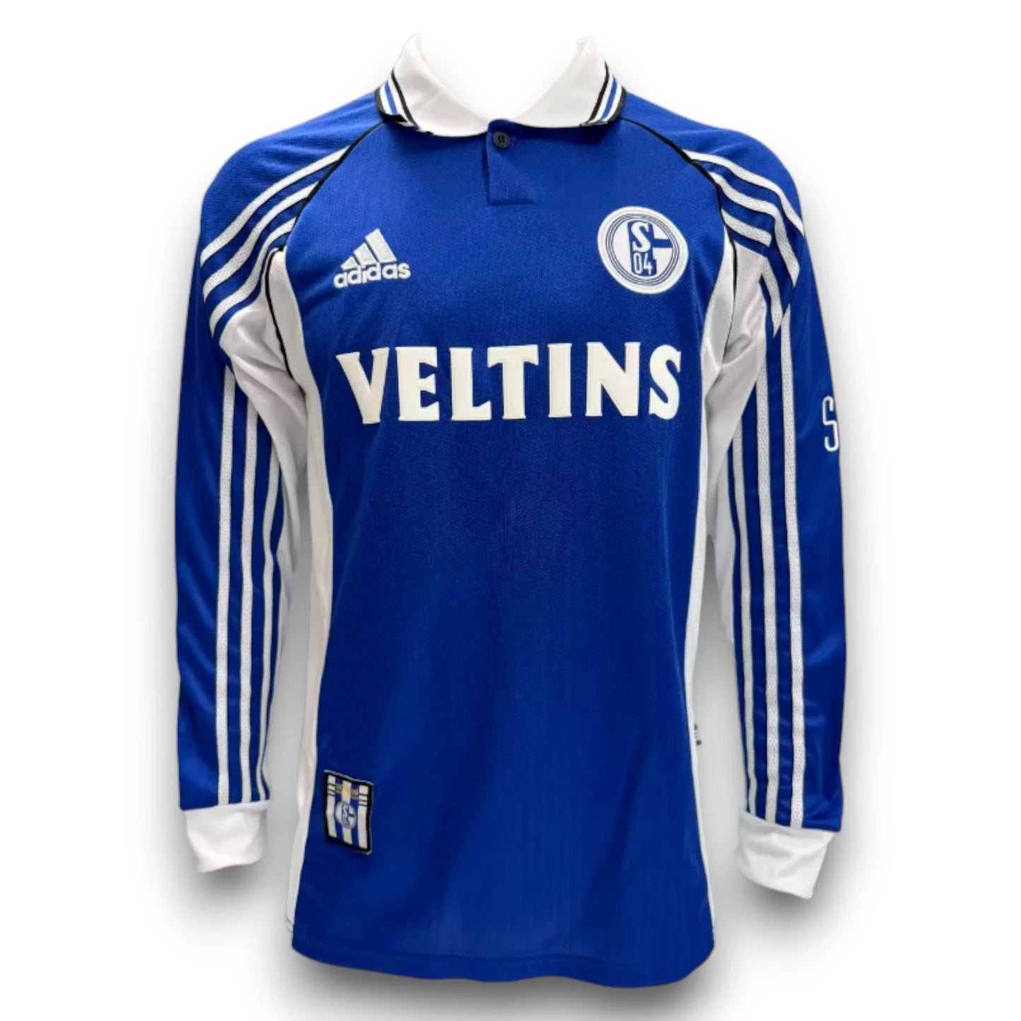 Camiseta Schalke 04 1998-2000 Local Manga Larga