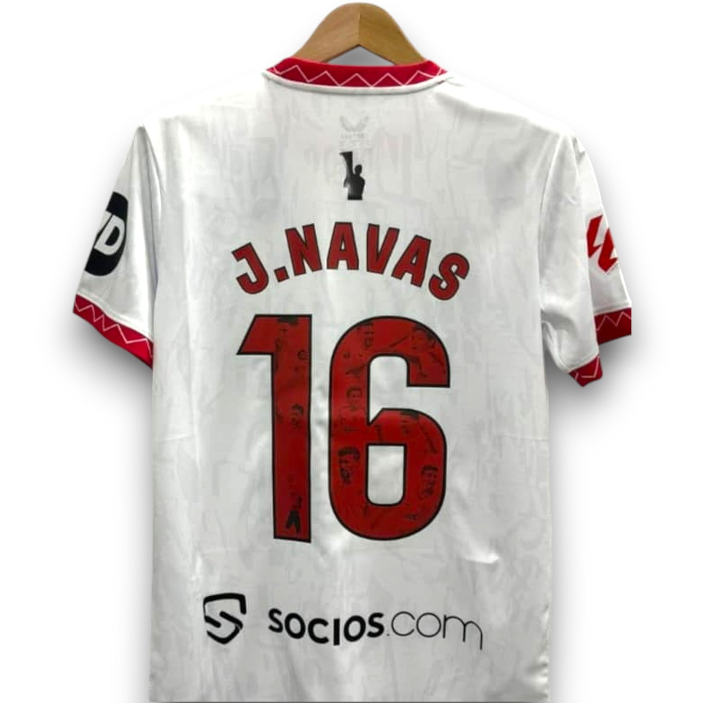 Camiseta Sevilla 2024-2025  Local Edición Retirada Navas
