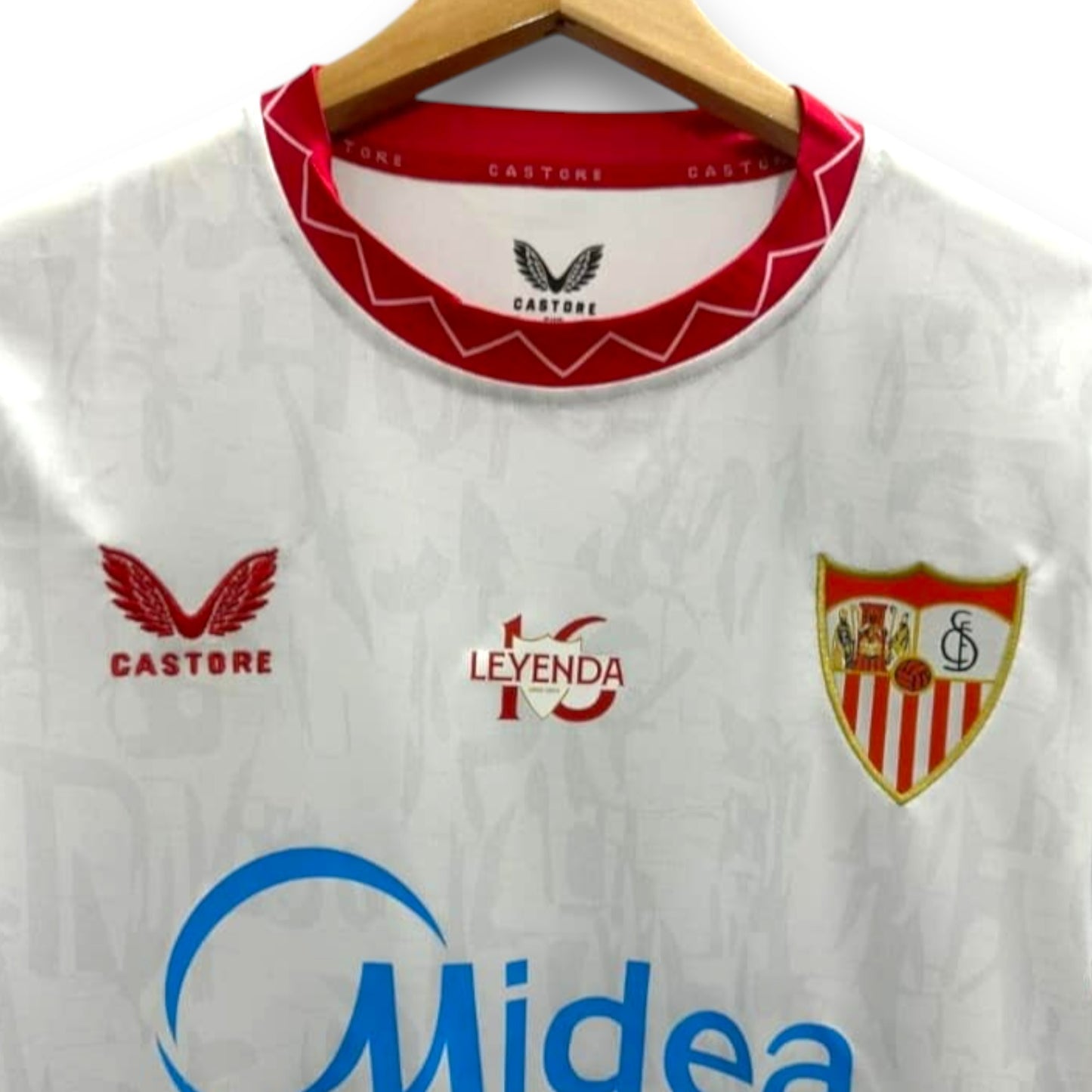 Camiseta Sevilla 2024-2025  Local Edición Retirada Navas