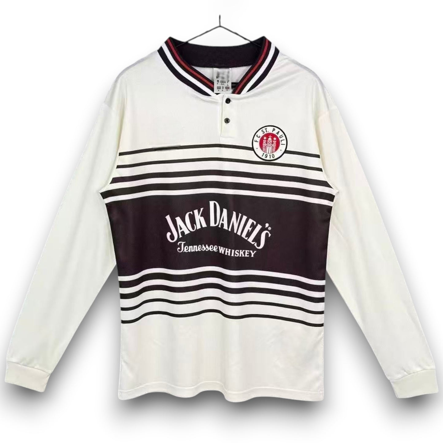 Camiseta St. Pauli 1997-1998 Local Manga Larga