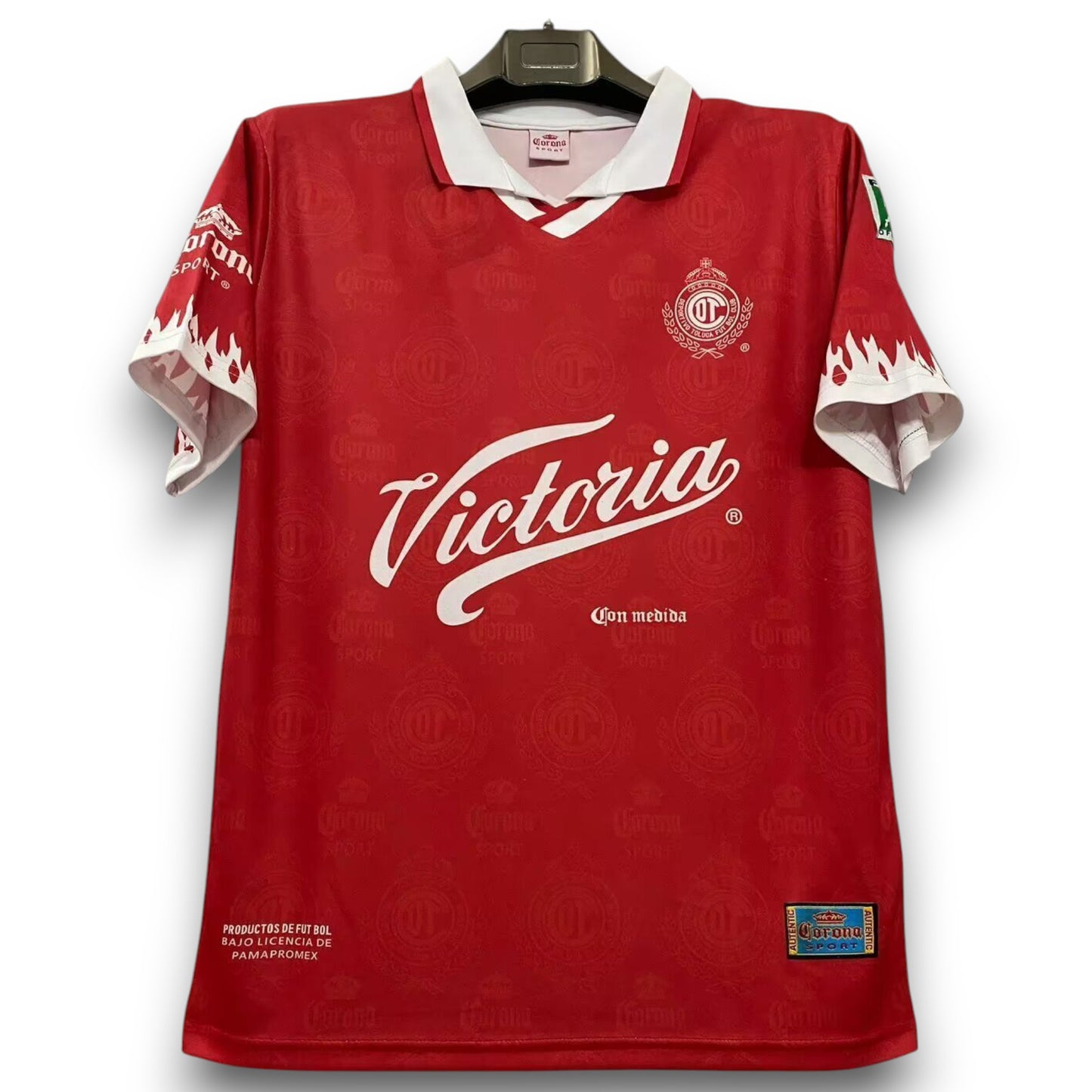 Camiseta Deportivo Toluca 1997-1998 Local