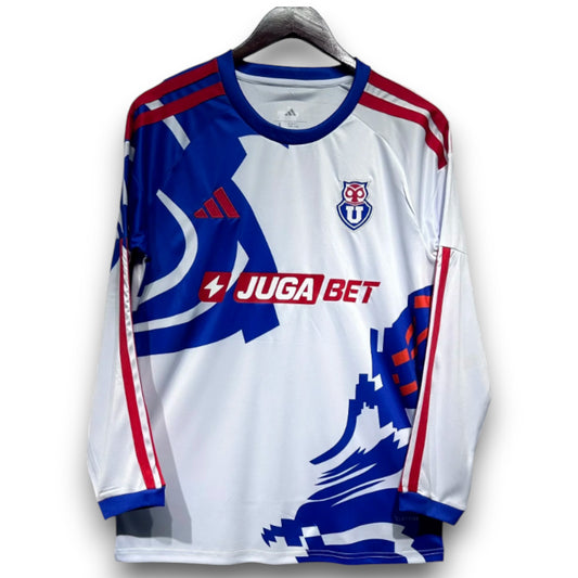 Camiseta Universidad de Chile 2026-2027 Visitante Manga Larga