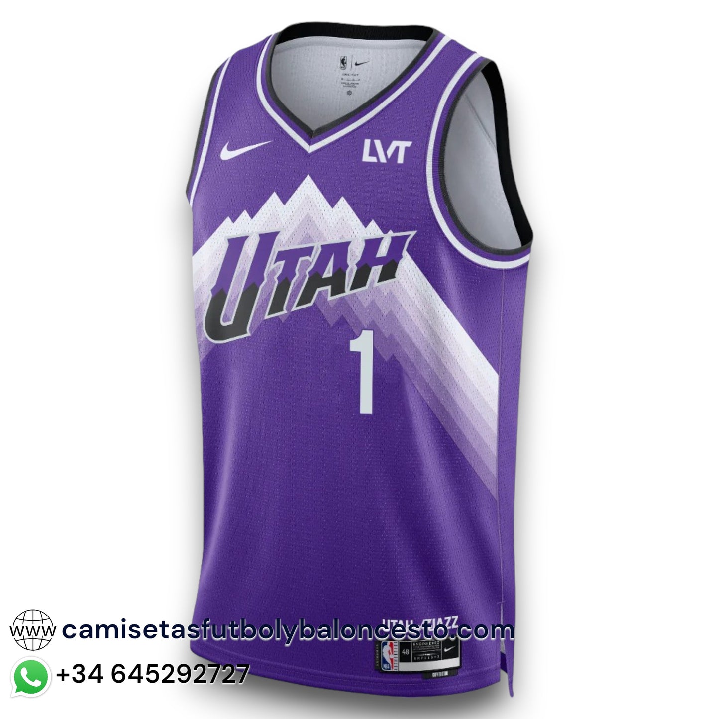 Camiseta Utah Jazz City Edition 2023-2024