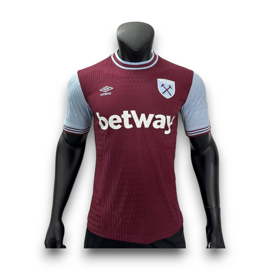 Camiseta West Ham 2024-2025 Local - Version Pro Player