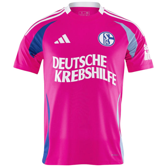 Camiseta Schalke 04 2024-2025 Portero Pink October