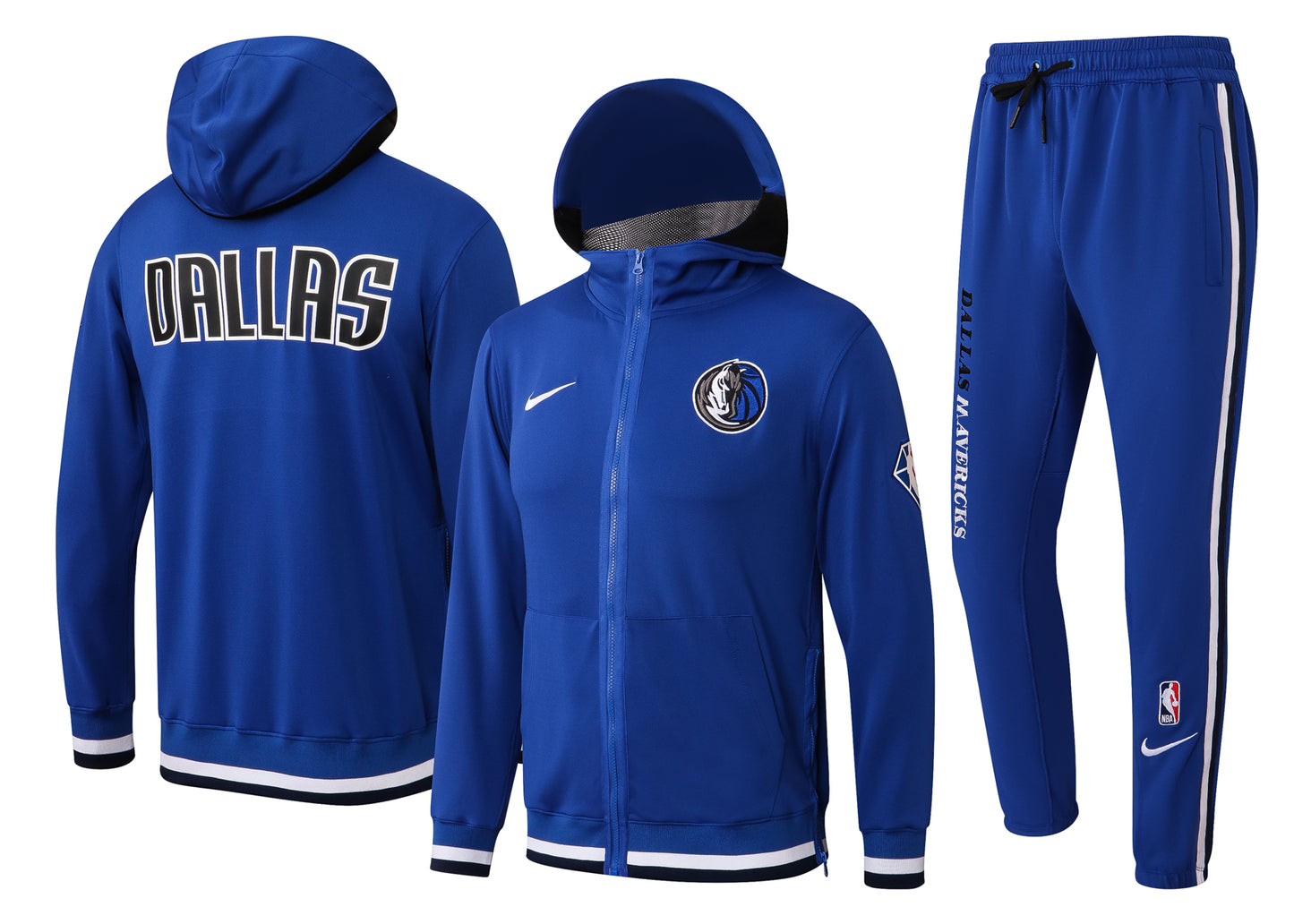 Chándal NBA Dallas Mavericks 22/23 - Cremallera Completo