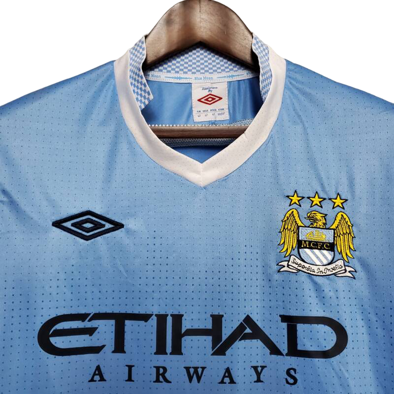 Camiseta Manchester City 2011-2012 Local