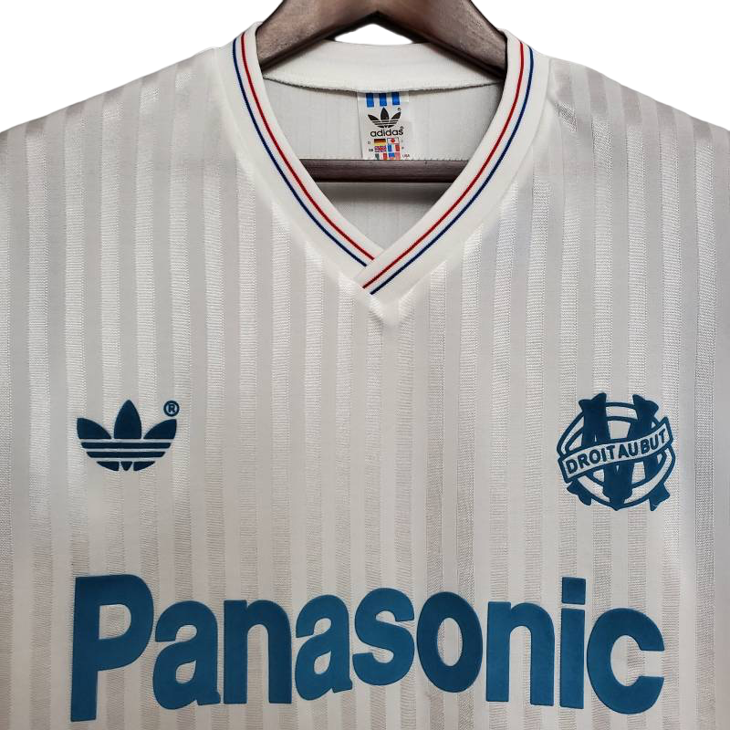 Camiseta Olympique de Marsella 1990-1991 Local