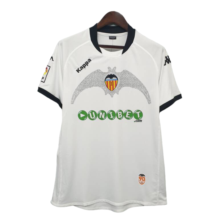 Camiseta Valencia CF 2009-2010 Local 90ª Aniversario