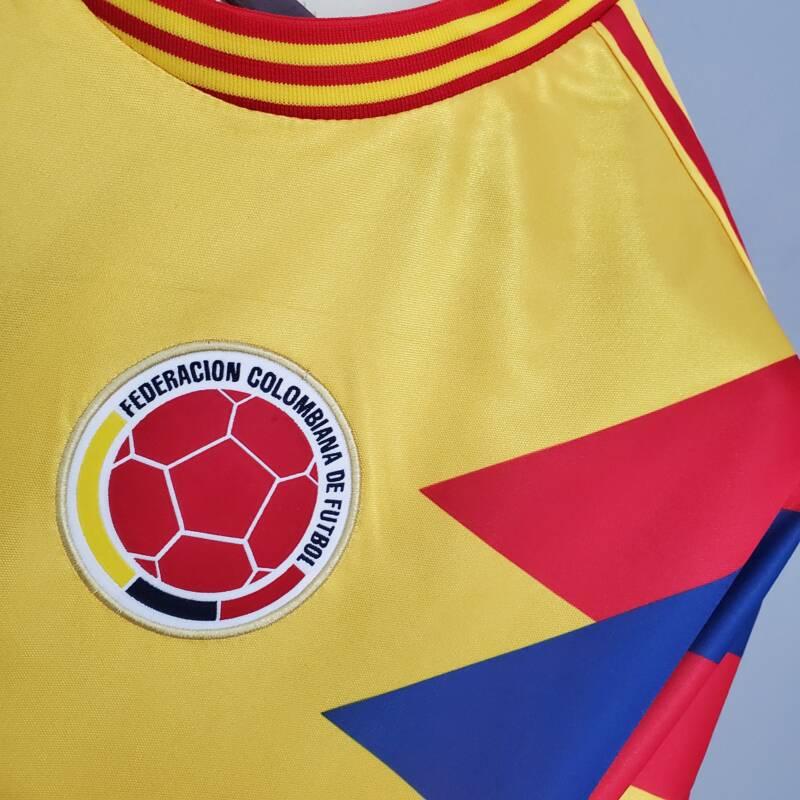 Camiseta Colombia 1990 Local