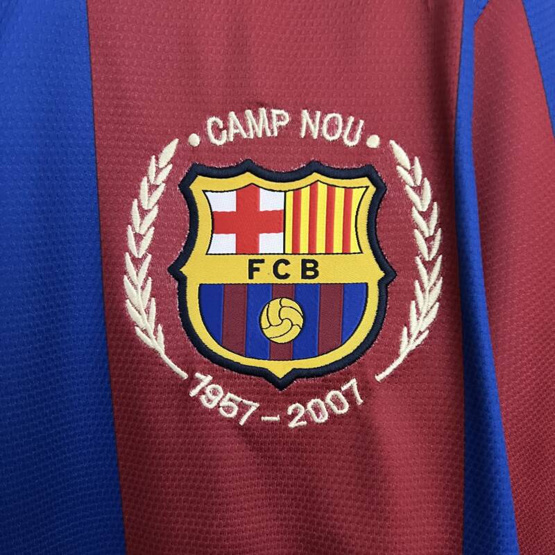 Camiseta Barcelona 2007-2008 Local