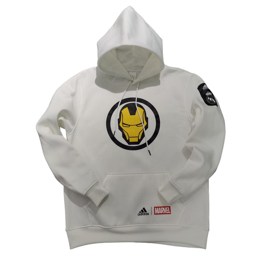 Sudadera Madrid x Marvel 22/23 Blanca - Sudadera Adulto