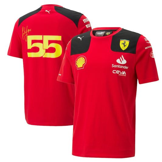 Camiseta Ferrari #Carlos Sainz 55 2023